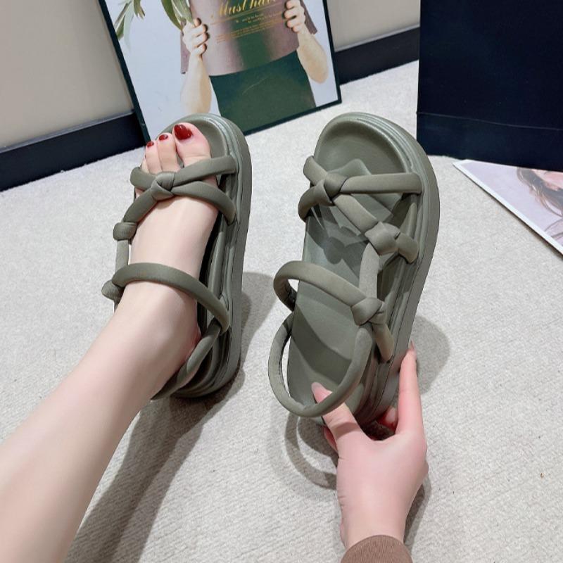 Damenmode Feenstil Plateausandalen