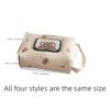 Ins Car Tissue Box Hanging Cartoon Car Seat Back Tissue Hanging Bag Baby Stroller Wet Tissue Storage Bag