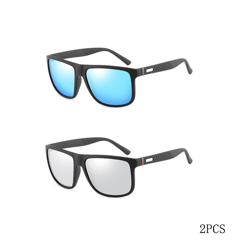 Fashion Vintage Square Polarized Sunglasses Men Women Luxury Brand Designer Men's Sun Glasses Driving Fishing UV400 Eyewear Man