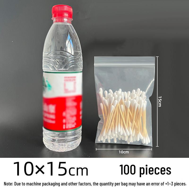 Thickened Heat-Seal Transparent PE Food Bags: Self-Sealing & Customizable