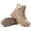 Men's Plus Size Fleece-Lined Combat High-Top Boots - Outdoor Casual Winter Hiking Shoes, 2025 Model