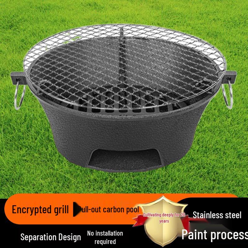 Indoor Charcoal Tea & Grill Stove Set