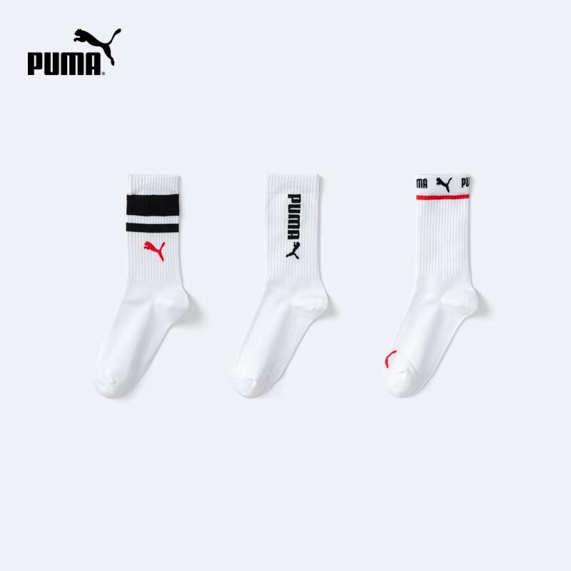 Puma Kids' 3-Pair Sports Socks