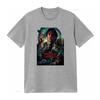 Fright Night 80s Horror Movie Poster T Shirt Scary Vampire Retro Design  Vintage Washed Breathable Homme Streetwear Stylish
