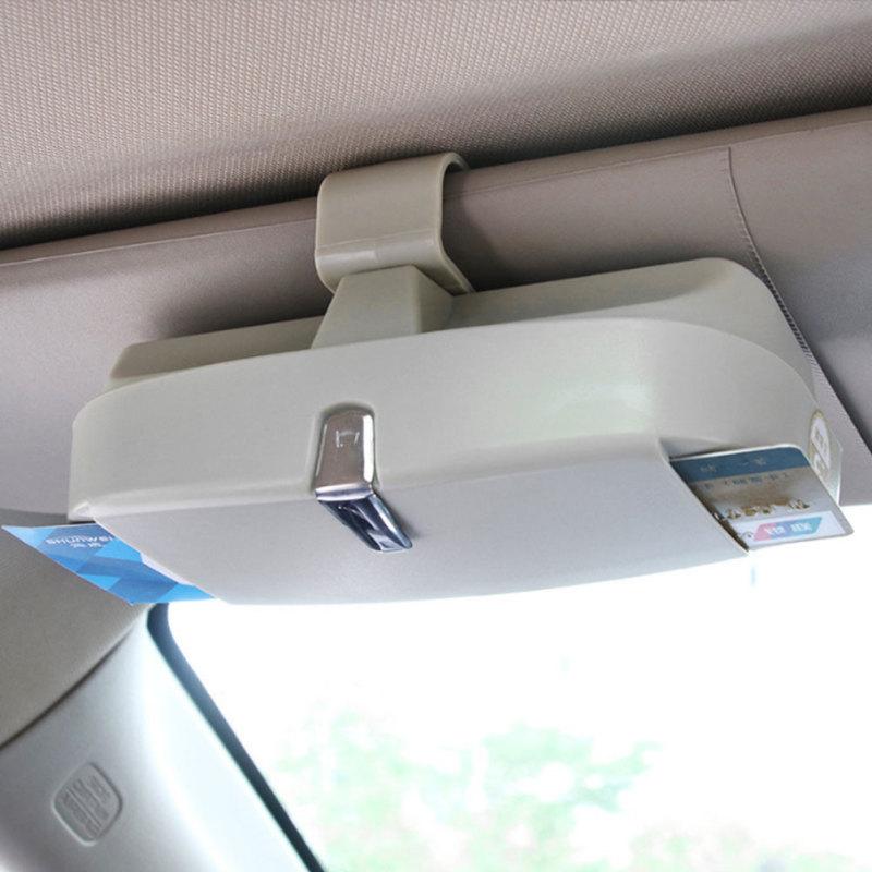 Pudełko na okulary samochodowe Uchwyt Wielofunkcyjny Magnetyczna Torba do Przechowywania Okularów Uniwersalny Uchwyt na Okulary Przeciwsłoneczne