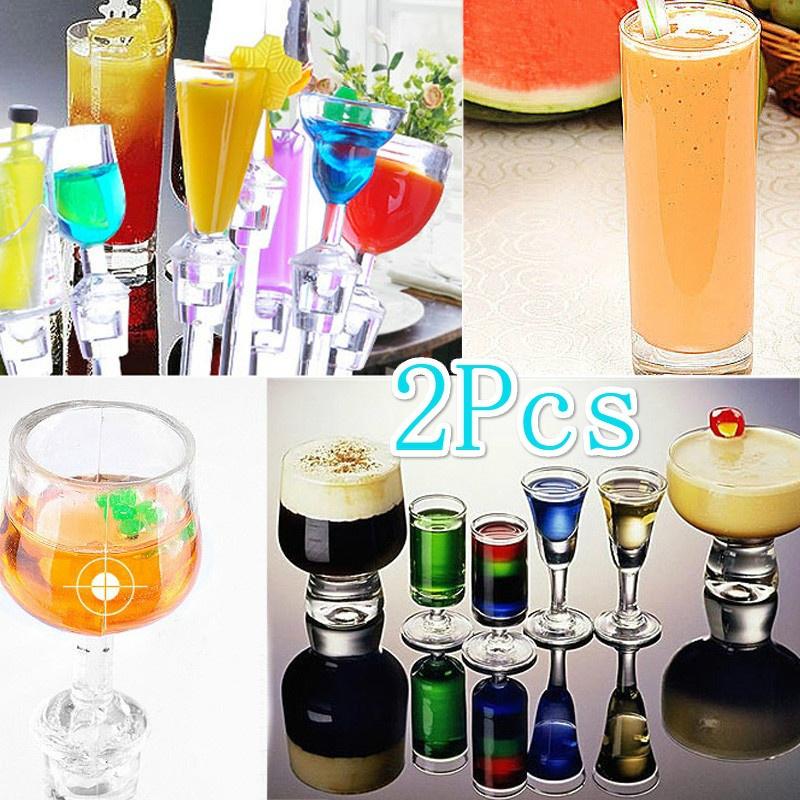 2 ks / 1 ks Cute Cocktail Drink Mixer Bar Puddler Muddler Míchací Tyčinky Ladle Míchadlo