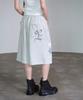 PRENDA Star Cross Bermuda Pants Gray