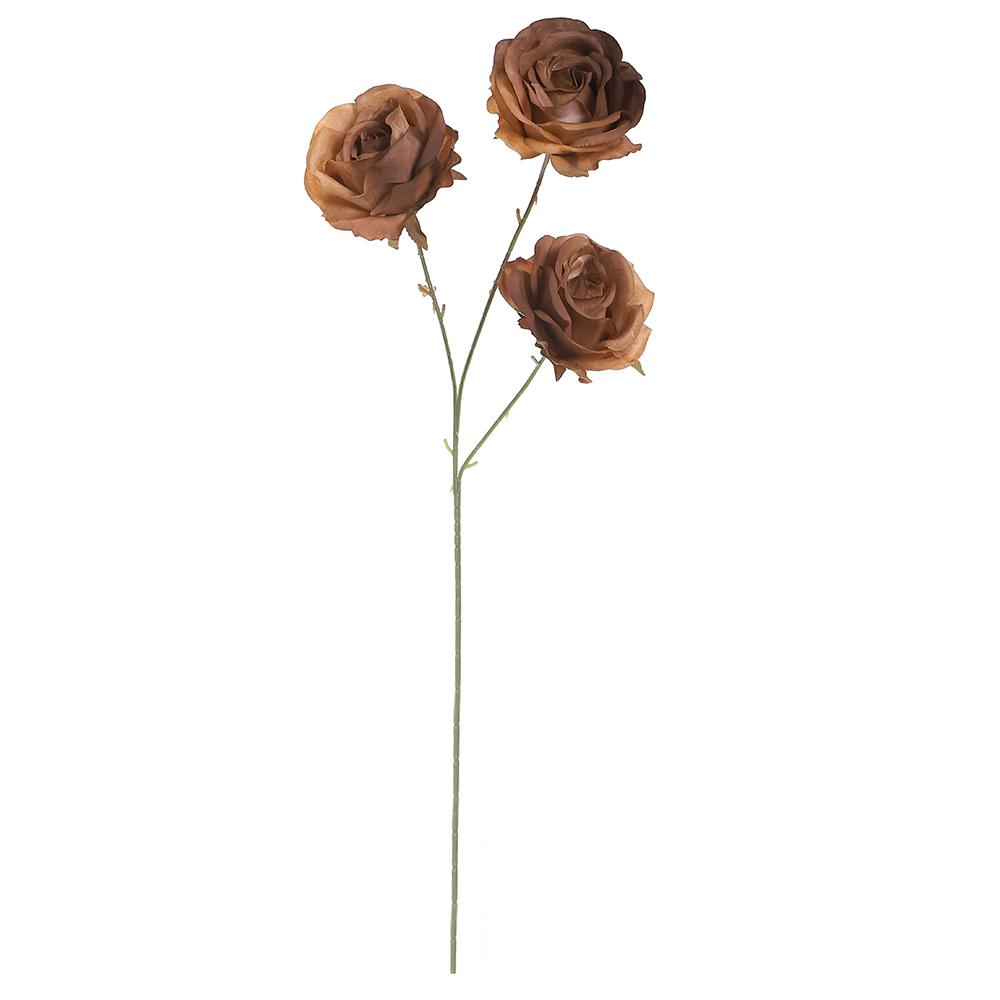 Rose Artificial Flowers Bouquet 67CM 3 Heads Fake Flower for Home Decor Garden Wedding Decoration DIY Vase Flower Arrangement