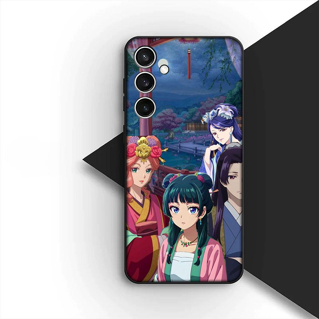 The Apothecary Diaries Jinshi Maomao Phone Cover Case for Samsung Galaxy S22 S21 S20 FE Ultra Plus A07 A17 A15 A16 A25 A57 A37