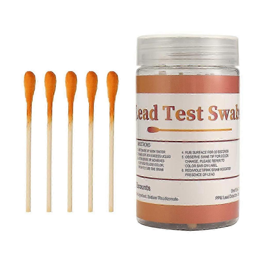 Lead Paint Test Swabs Kit: 60 Pcs Lead Test Kit Swabs, Home Lead Test Kit, Lead Check Swabs, Lead Te less