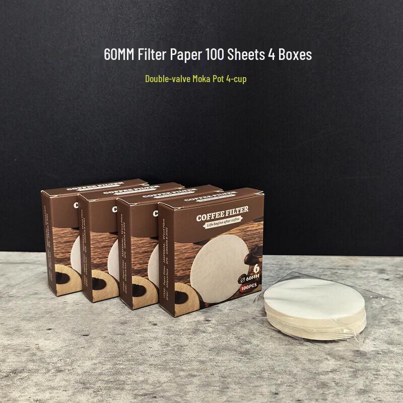 Round Coffee Filter Paper for Espresso & Moka Pots