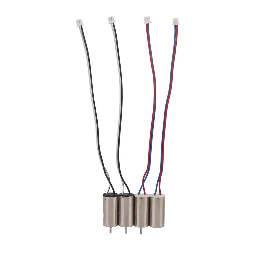 4pcs DC 3.7V 44000RPM Brush Motor 10x20mm Micro Motor Wire for Robot Drone