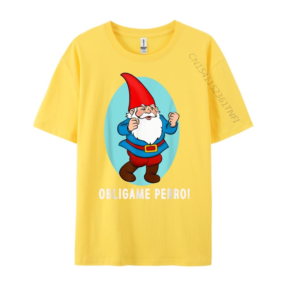 Obligame Perro Duende Mexican Meme Shirts Graphic Tee Mens Clothing 2025 Creative
