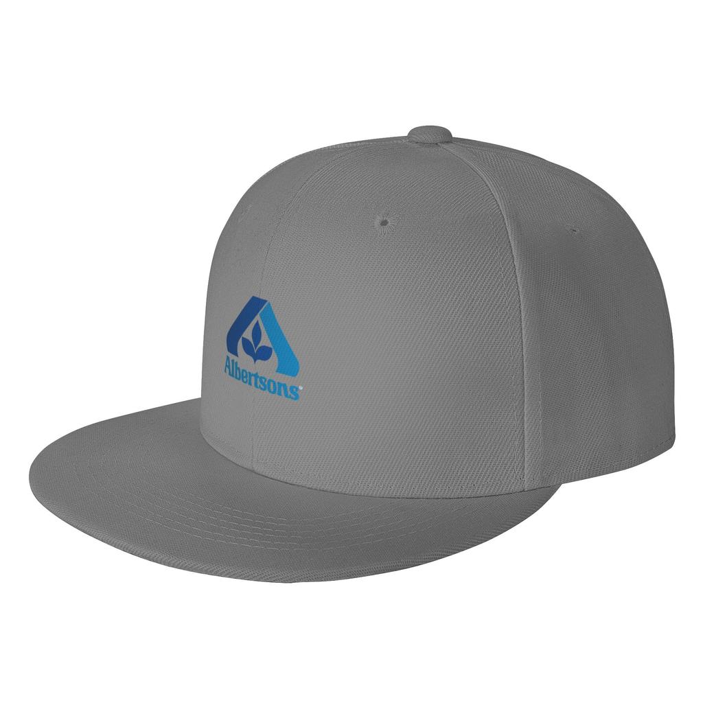 Fashion Albertsons logo Flat Brim Sun Hat Covering Face Without Makeup Cap
