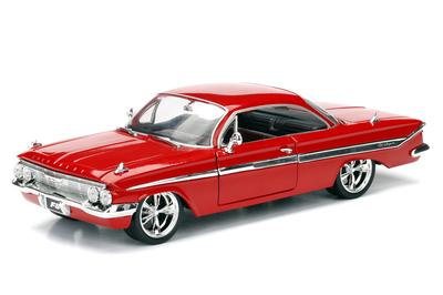 Jada toys SZYBCY I WŚCIEKLI ODLEWANY MINISAMOCHÓD Chevy Impala 125 & Dom's [przedmiot]