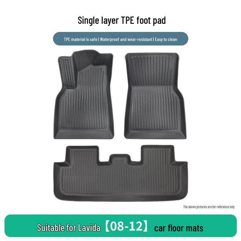 Совместимые ТПЭ коврики для Volkswagen Lavida 2008-2012 - Высокое качество и износостойкость