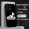 D-dafs Logo Car Logo Fashion Pattern Phone Case For Redmi Note 14 13 12 11 Pro Plus S 5G 14C A3 Soft Black Phone Cover
