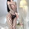 Žhavé síťované body Body bez rozkroku Porno punčochové kalhoty Ženy Spodní prádlo Dámy Bodypunčochy Síťované Erotické kostýmy Noční kluby Sexy spodní prádlo