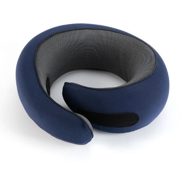 

NEW Neck Pillow Memory Foam Travel Pillow Soft Chin Support Pillow with 360-Degree Head Support синий