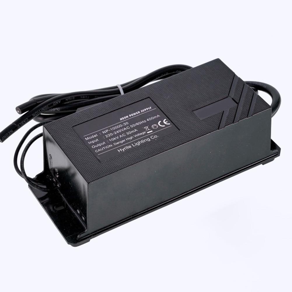 Electronic Transformer 166 X 65 X 55mm AC Neon Power Supply Flicker-Free Dimming For Continuous Operation Signs