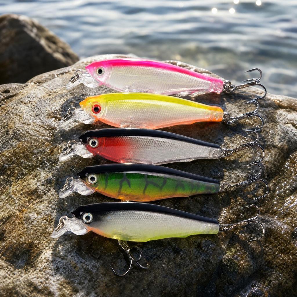 Fishing, Hard for Long Casting, Lifelike Artificial for and Fishing