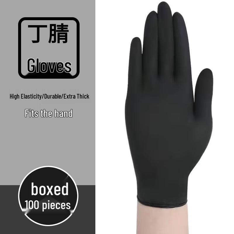 COFLYEE Disposable Nitrile Protective Gloves L