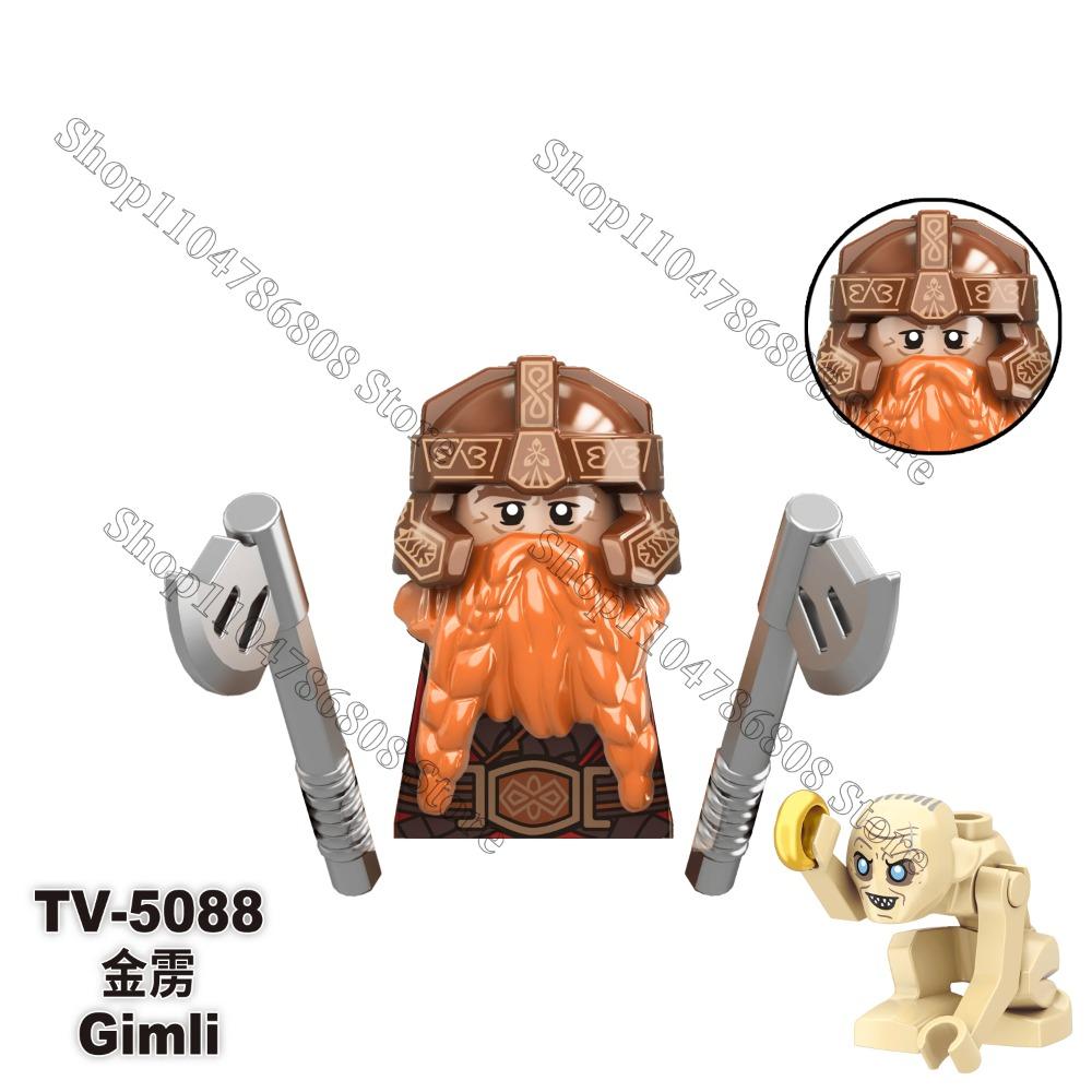 

Аниме-фигурка Властелин колец Урук-хай Боромир ОРКИ модель строительные блоки детский подарок кирпичные игрушки