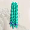 26pcs Multicolor Spiral Hair Curlers Suitable for Salon & Home Use - Hot-Resistant Plastic Rollers with Spiral,Hairstyling Tool