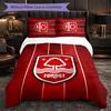 Biancheria da Letto a Tema Nottingham Forest Set 3 Pezzi Copripiumino Biancheria da Letto Decorativa per Stanza Adolescenti Decorazione Casa
