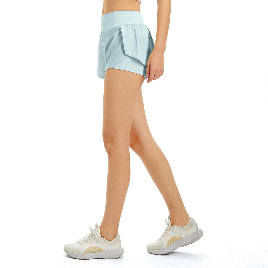 New women's anti-light outdoor casual hot pants running yoga breathable quick-drying fitness pants