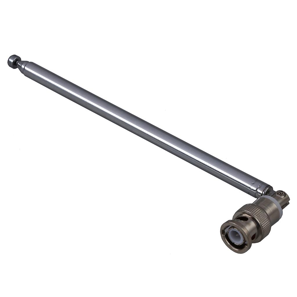360° Stretch Telescopic TV Antenna Q9 BNC Connector Aerial FM Radio Scanner LW