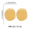 Exaggerated Metal Geometric Smooth Stud Earrings for Women Vintage Gold Color Irregular Personality Earrings Jewelry 2026 New