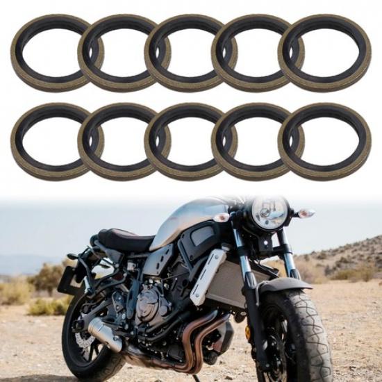 10 Pcs Washers Brake Master Cylinders Calipers FOR Banjo Bolt For Nissin