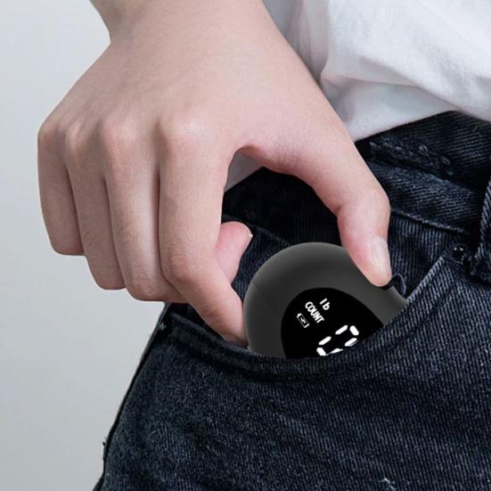 Hand Grip Strength Tester Electronic Hand Dynamometer Up 360lbs Digital Finger Palm Gripper Stress Balls Forearm