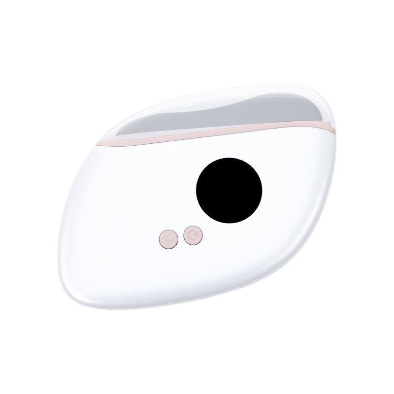 Electric Meridian Gua Sha Massager: Full Body, Heated Bianstone with Suction for Essential Oil Massage