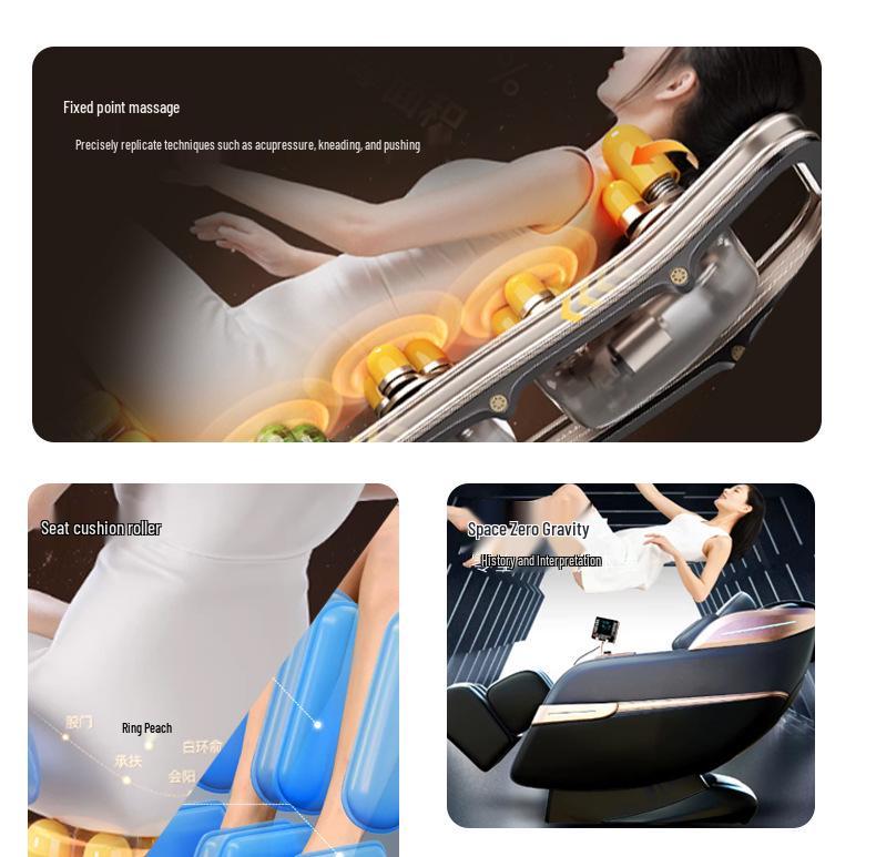 AUX Full-Body Automatic Smart Massage Chair - Luxury Multi-functional Home Relaxation