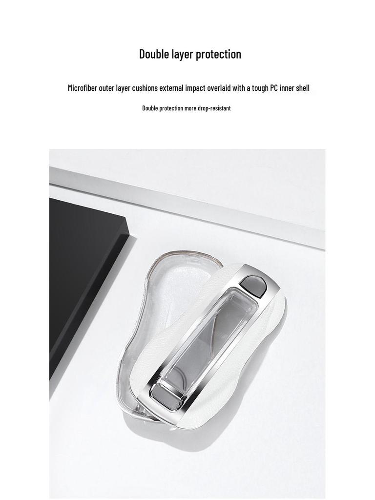 Premium Key Cover for 2024 Porsche Cayenne, Panamera, 911, 918 Model