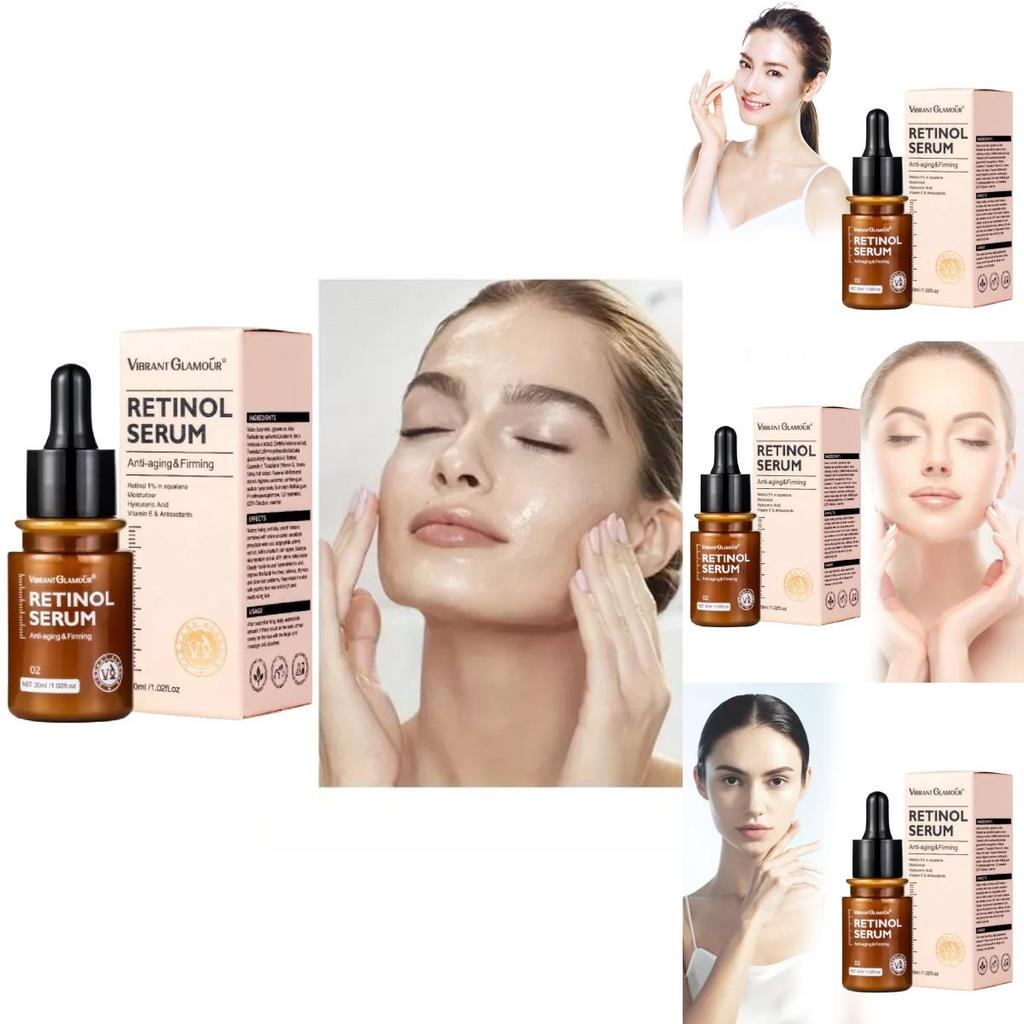 Premium Retinol Essence Serum For Hydrated Firm Radiant Skin And Fine Line Reduction