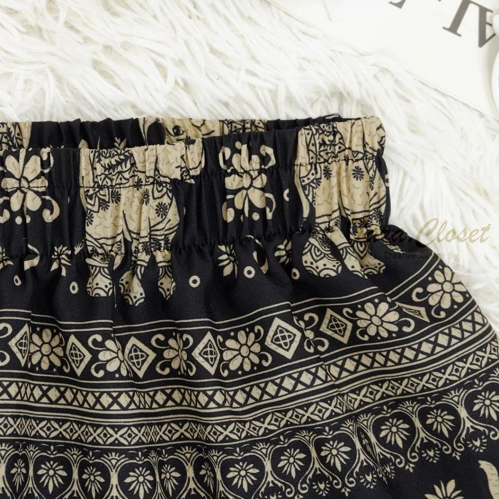 Damen Boxen Elefantenhose Muay Thai Kickboxen Shorts Trainingsdruck Elastischer Bund Schnelltrocknend Kampfsport Boxer Fitness Workout Streetwear