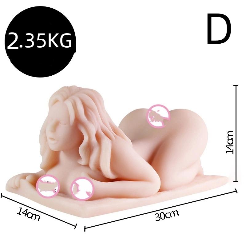 Poupée de sexe pour hommes masturbateur inversé Silicone TPE vraie peau moue gros cul Position sexuelle jouet adulte