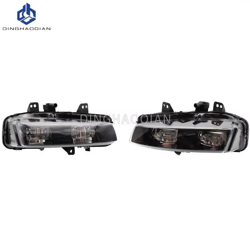 LED DRL Fog Lights for Land Rover Range Rover Evoque 2011-2015 1 Pair Black LED Daytime Running Light Fog Light Headlight