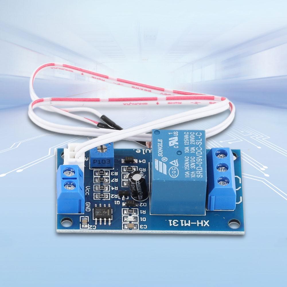 XH-M131 Brightness Automatic Control Module 5V 9V 12V 24V Light Control Switch Adjustable Photo Resistor Relay Light Detection