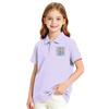 Girls Casual Short Sleeve Print School Uniform T-Shirt for Back To School and Everyday Wear