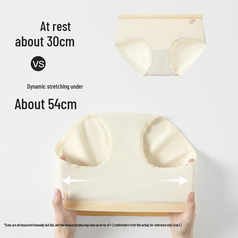 FENTENG Women's Antibacterial Cotton Underwear 4-Pack