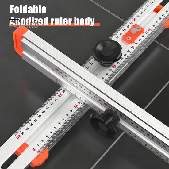 

Деревообработка Сверление Позиционирование Линейка 2 в 1 Точная Разборчивая Шкала Регулируемая Длина Многоугловая Измерительная Линейка Проект DIY Гвоздезабивная Маркировка T A