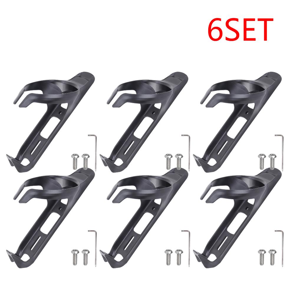 1-6Set Bike Bottle GPS Tracker Cage Anti-Theft Bike Water Cup Holder Scratch-Proof Bicycle Water Bottle Cage for Apple AirTag