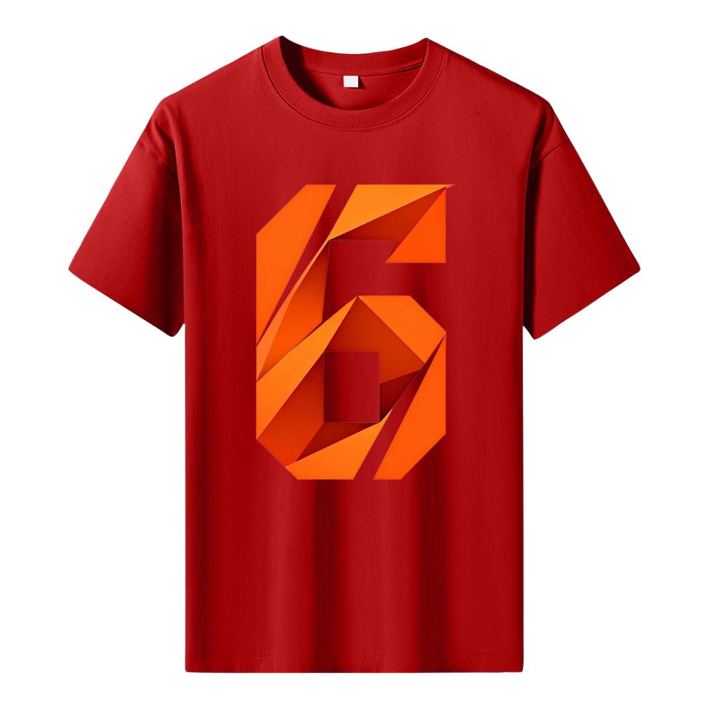 Pánské tištěné tričko s krátkým rukávem Pánský volný ležérní top s krátkým rukávem