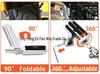 Chrome Rear Passenger Footrest Cover Kit for Harley Fat Boy Softail 2000-2006