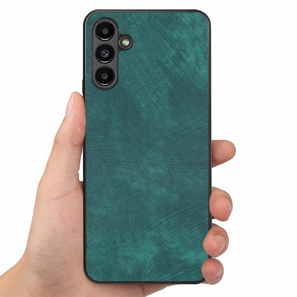 For Samsung Galaxy A36 5G Case Shockproof Slim Retro Leather Phone Back Cover