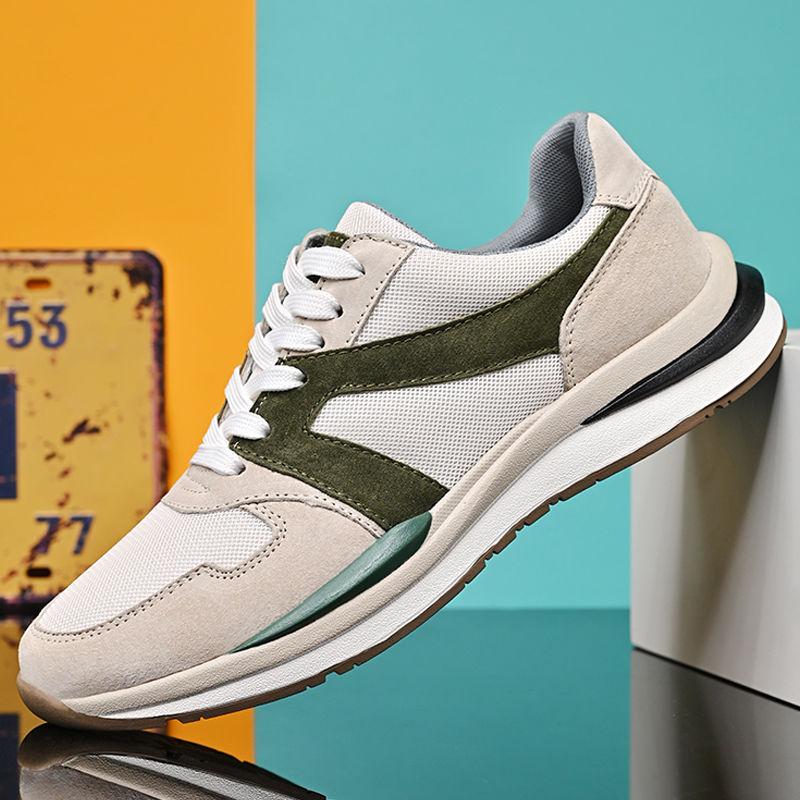 

Мужские спортивные кроссовки Forrest из натуральной кожи с сеткой 43